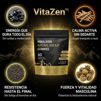 VitaZen™ - Energía, vitalidad y resistencia que no sentías en años