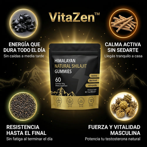 VitaZen™ - Energía, vitalidad y resistencia que no sentías en años