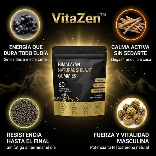 VitaZen™ - Energía, vitalidad y resistencia que no sentías en años