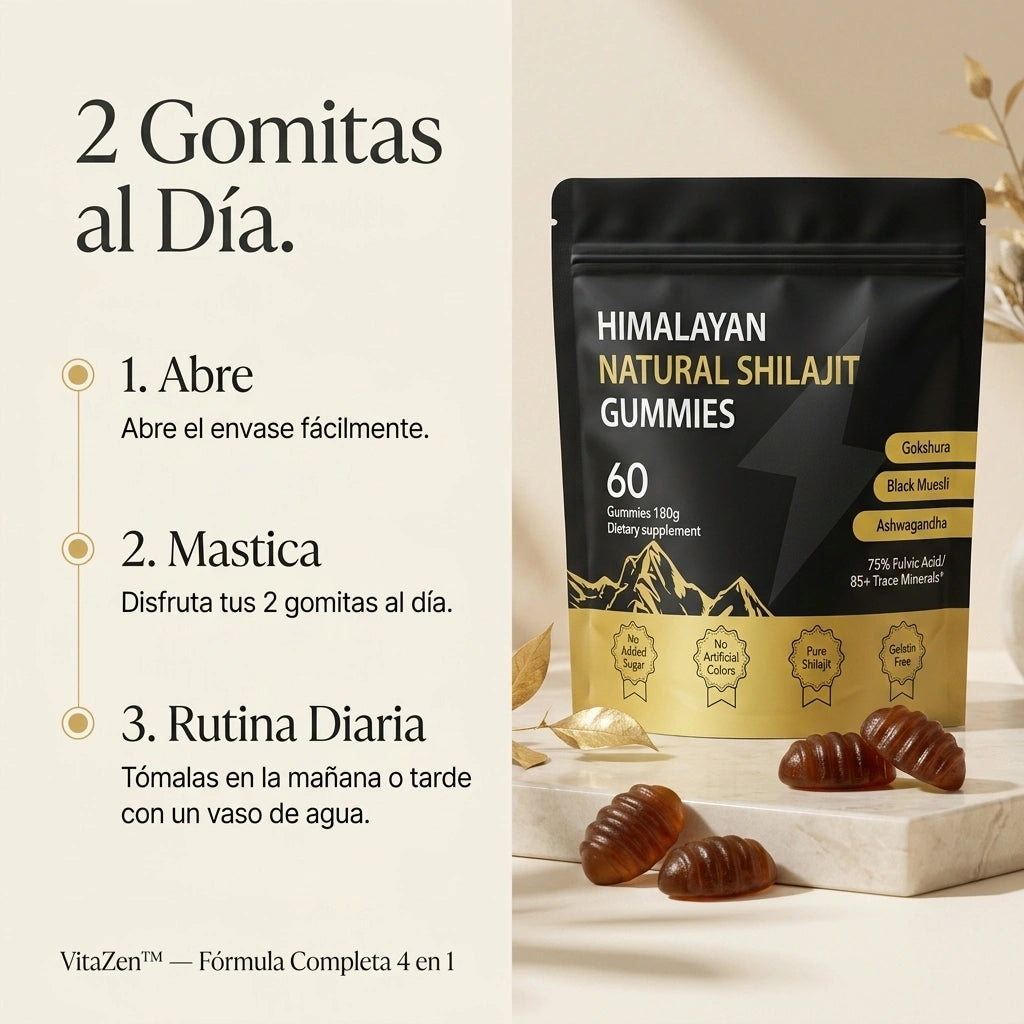 VitaZen™ - Energía, vitalidad y resistencia que no sentías en años