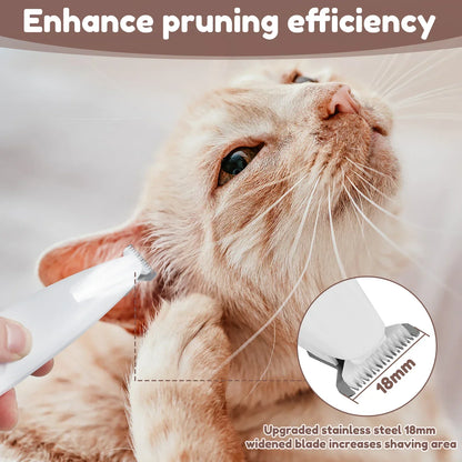 PeloPet Pro™ — Recortadora inalámbrica para mascotas